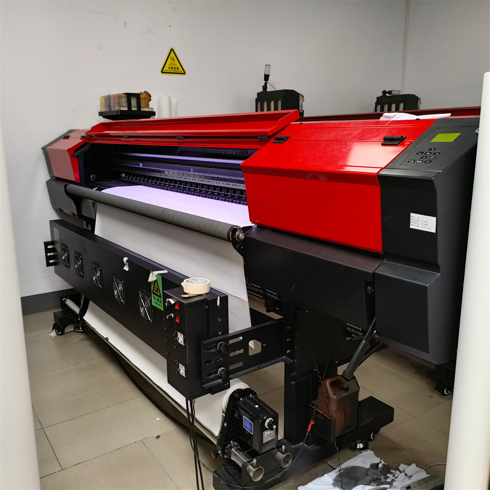 Sublimation printing machine 3 producing custom sportswear designs