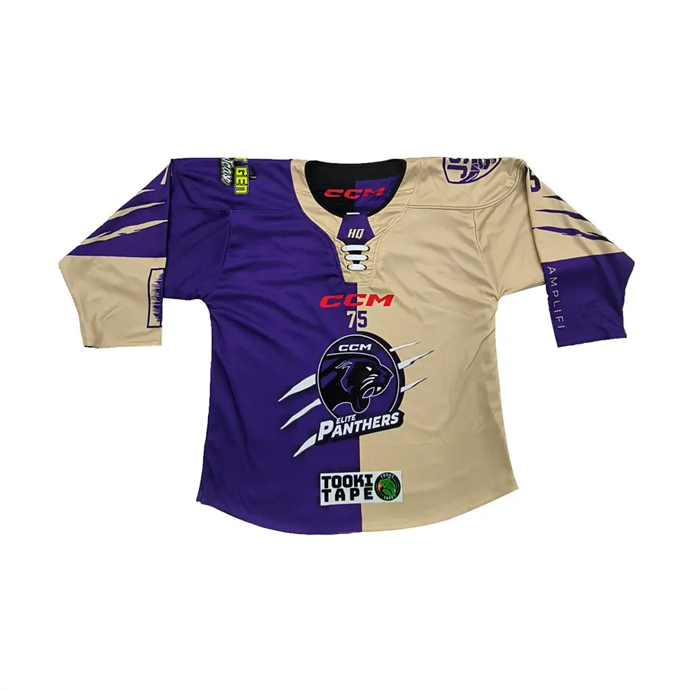 Custom Ice Hockey Jersey Durable Sublimation High Quality Custom Youth Hockey Wear Supplier, Factory