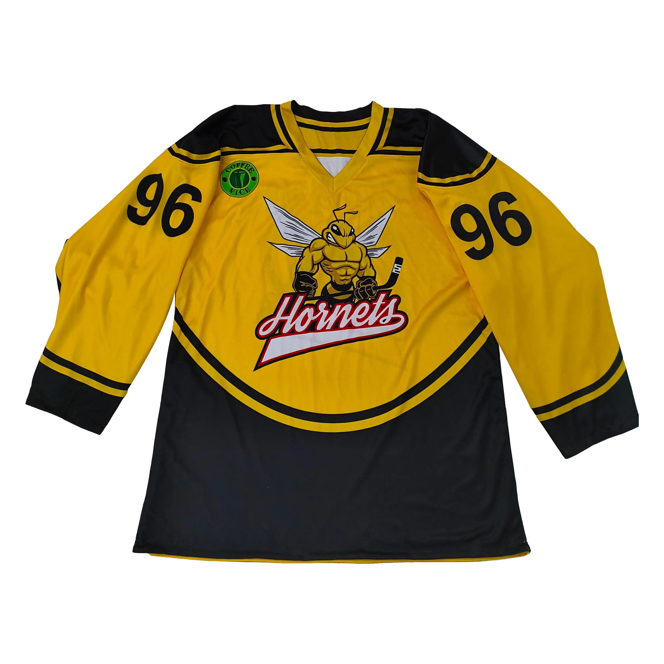 Custom Bumblebee Ice Hockey Uniform Heat Transfer Sublimated Custom Reversible Hockey Jersey Factory, Products