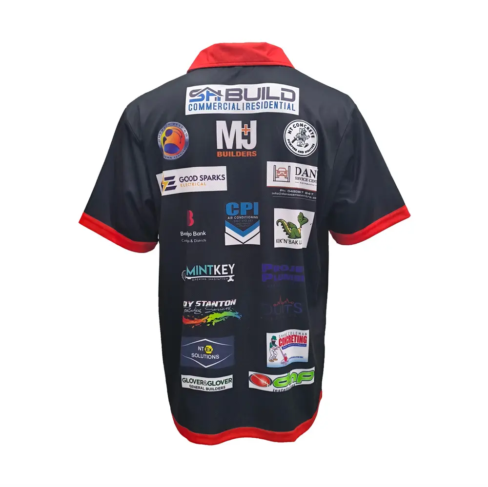 Custom Graphic Sports Polo – Sublimated Design, 100% Polyester Personalized