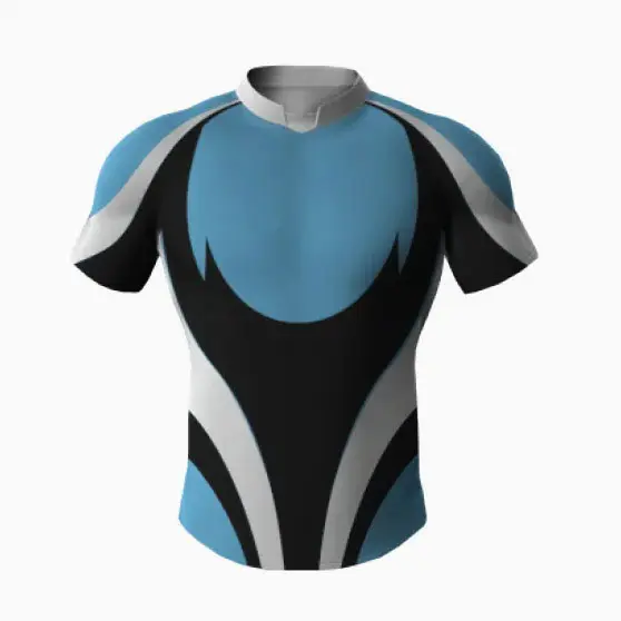 Wholesale Turquoise Speedline Athletic Rugby Jersey Manufacturers, Supplier