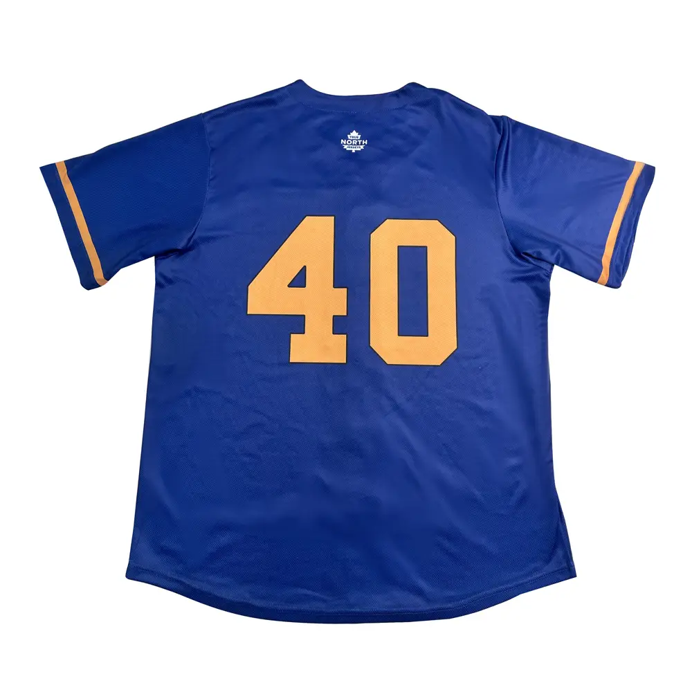 ODM Classic Blue Orange Browns Baseball Jersey Factories, Product