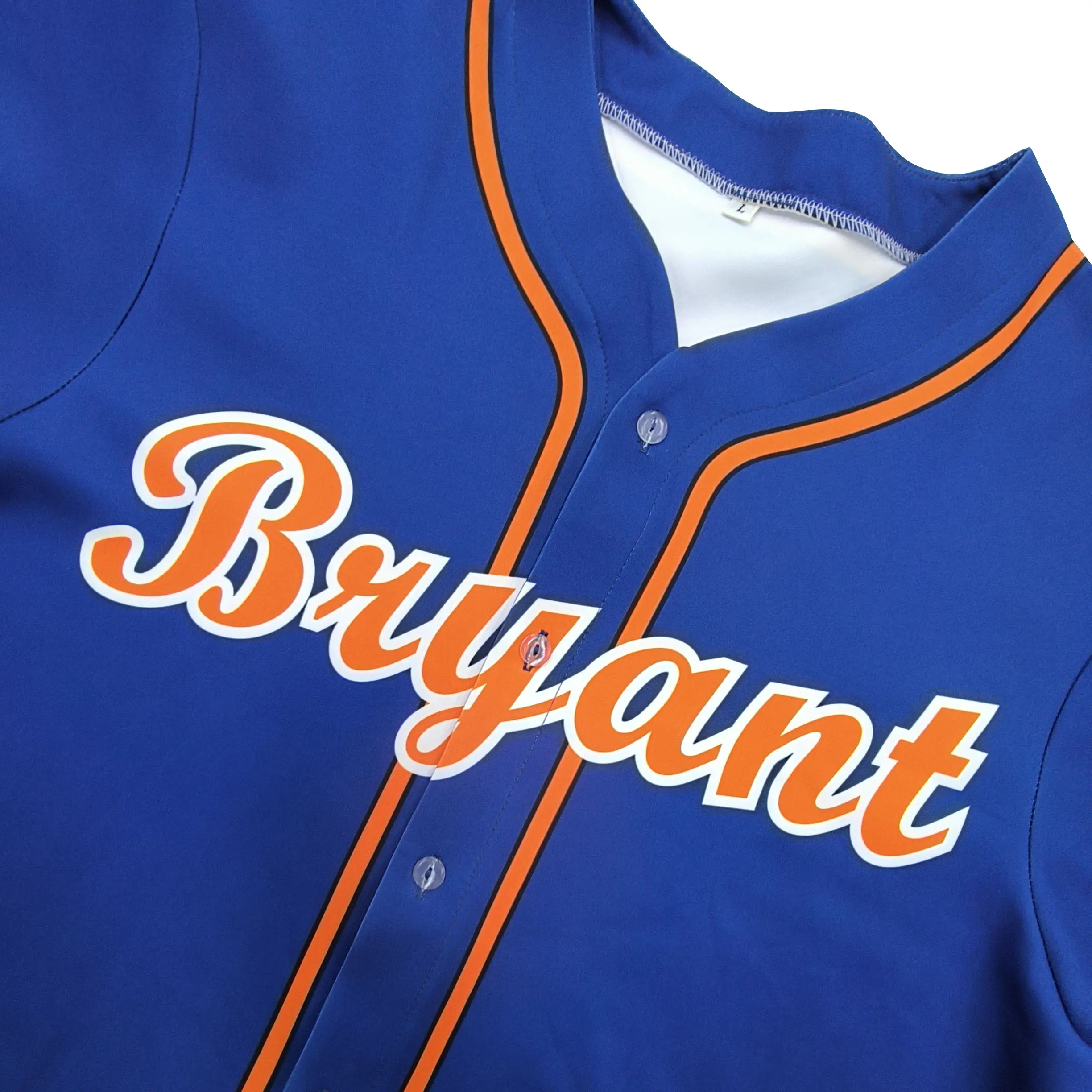 OEM Ultramarine Baseball Jersey - Classic Style & Comfort Factory, Product