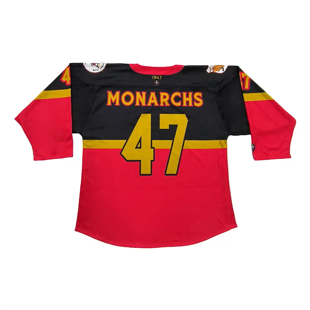 High-Quality 100% Polyester Long Sleeves Sublimation Reversible Hockey Jersey Uniform Cheap Practice Custom High Quality  League/Team Ice Hockey Jerseys Manufacturers, Factory