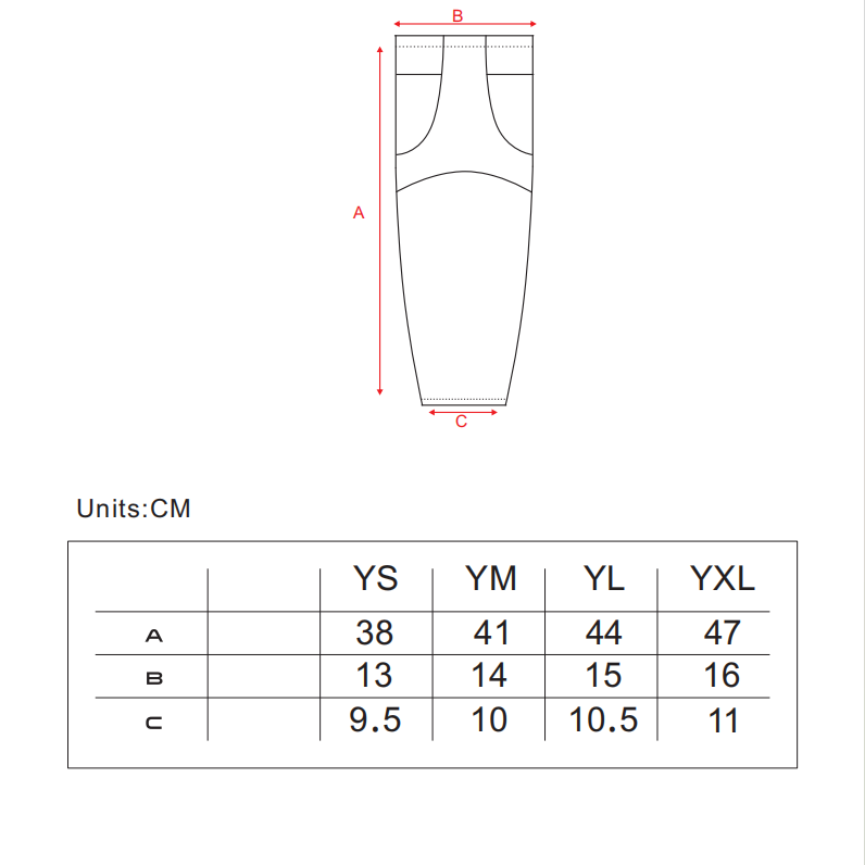 Size Chart and Fit