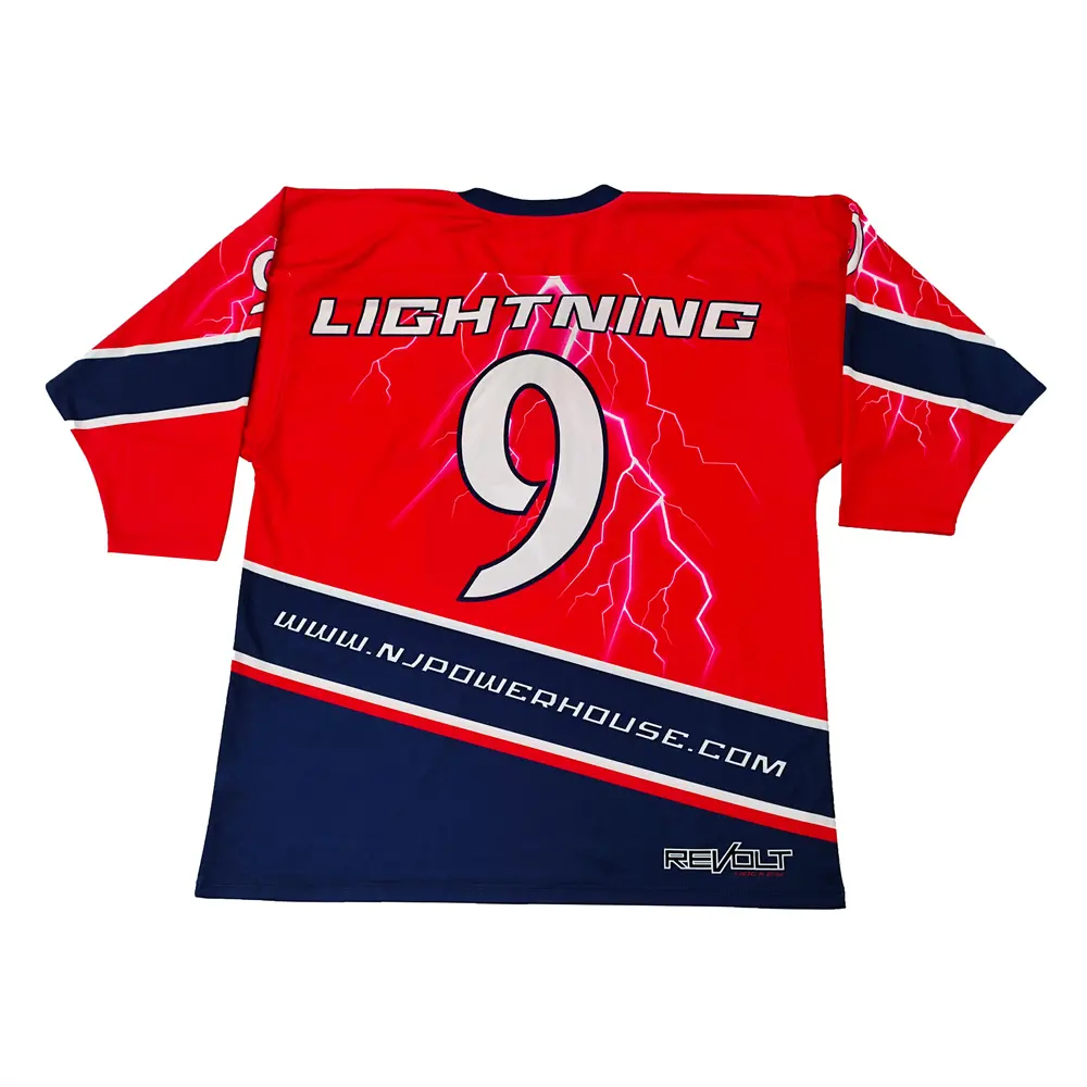 Custom Logo Lace up Uniforms Cheap Sublimated Ice Hockey Jerseys Sports Wear