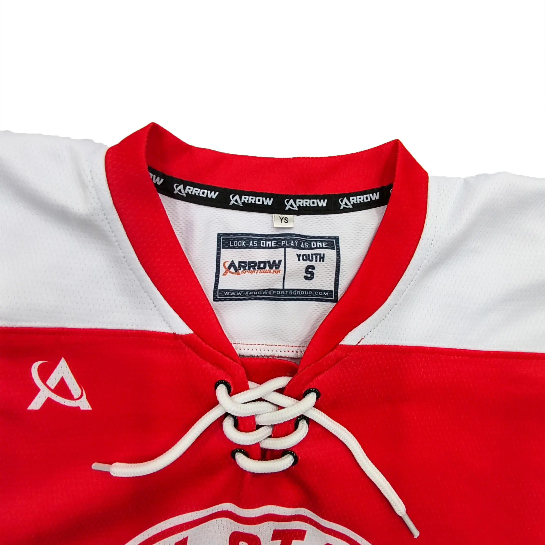 High-Quality Bay State Breakers Professional Ice Hockey Uniform - Red and White Version Factory, Products