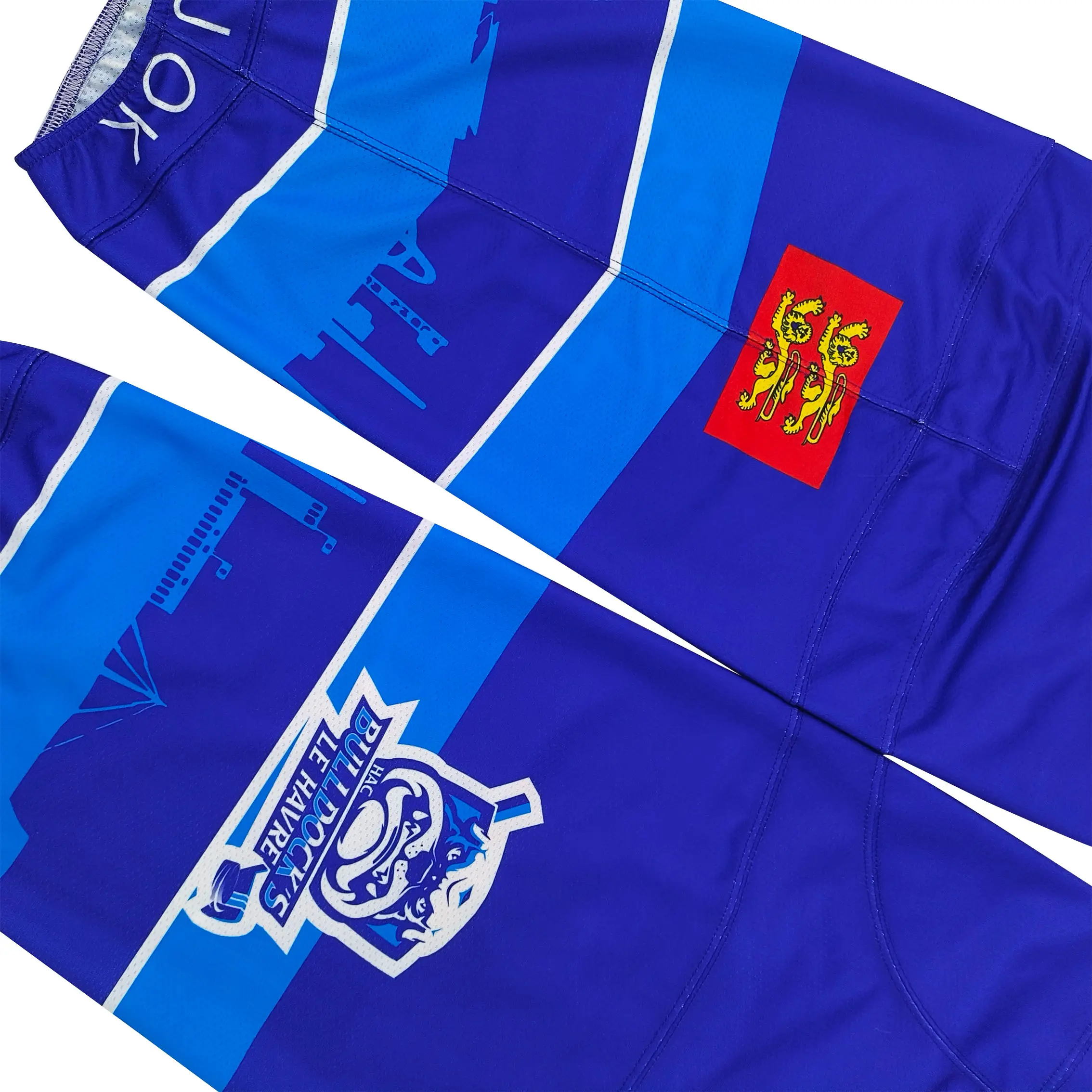 ODM HAC Le Havre Bulldogs Official Team Hockey Socks – Pro-Grade Performance Socks with City Skyline Graphic Manufacturer, Products