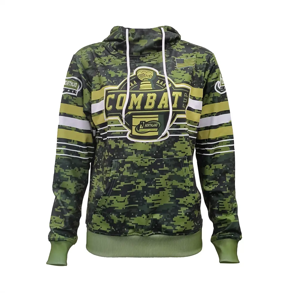 Custom Camo Hoodie – Full Sublimation Team Hoodie with Personalized Name & Logo