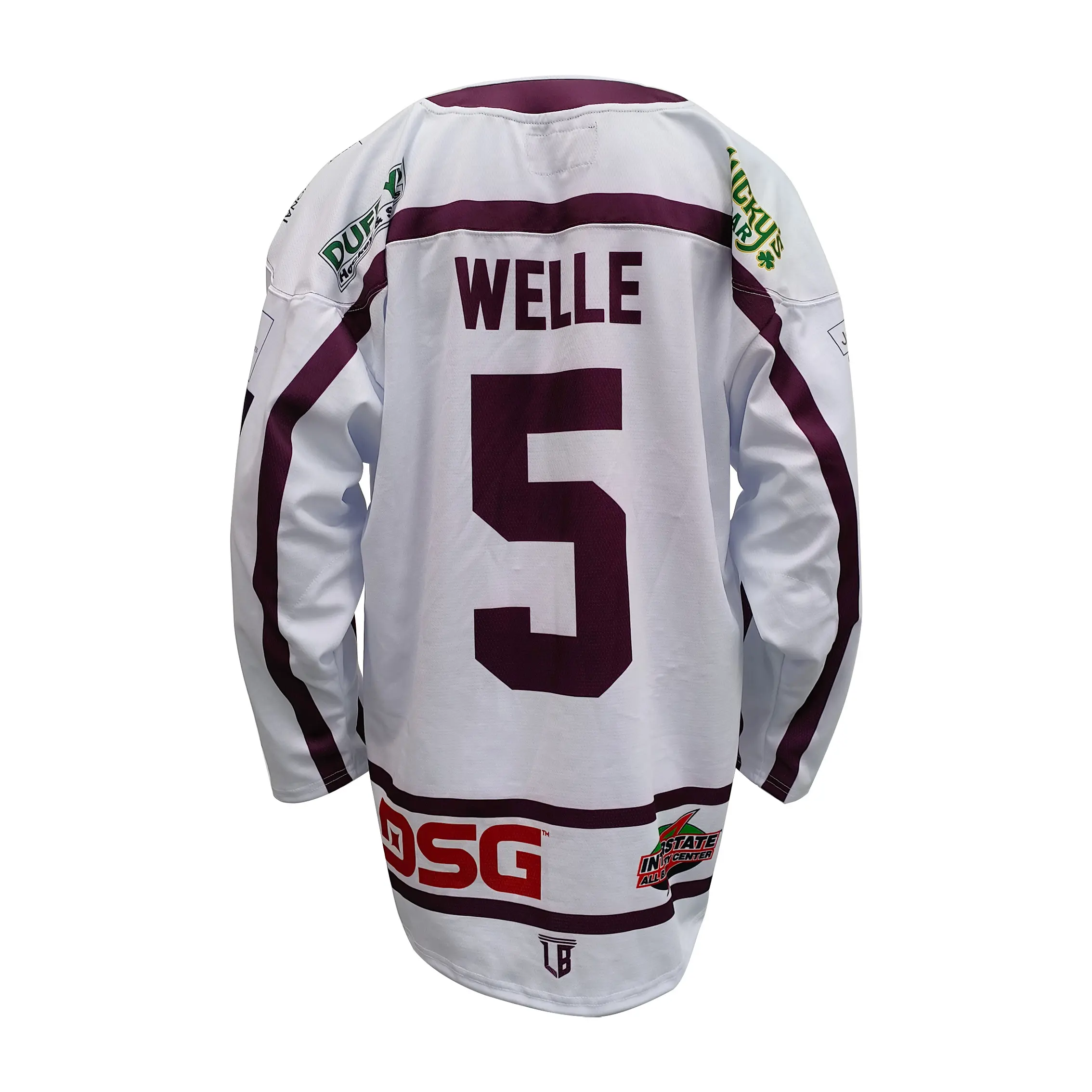 Custom Ice hockey Jerseys-Breathable and Durable Custom Devil Logo Ice Hockey Jerseys