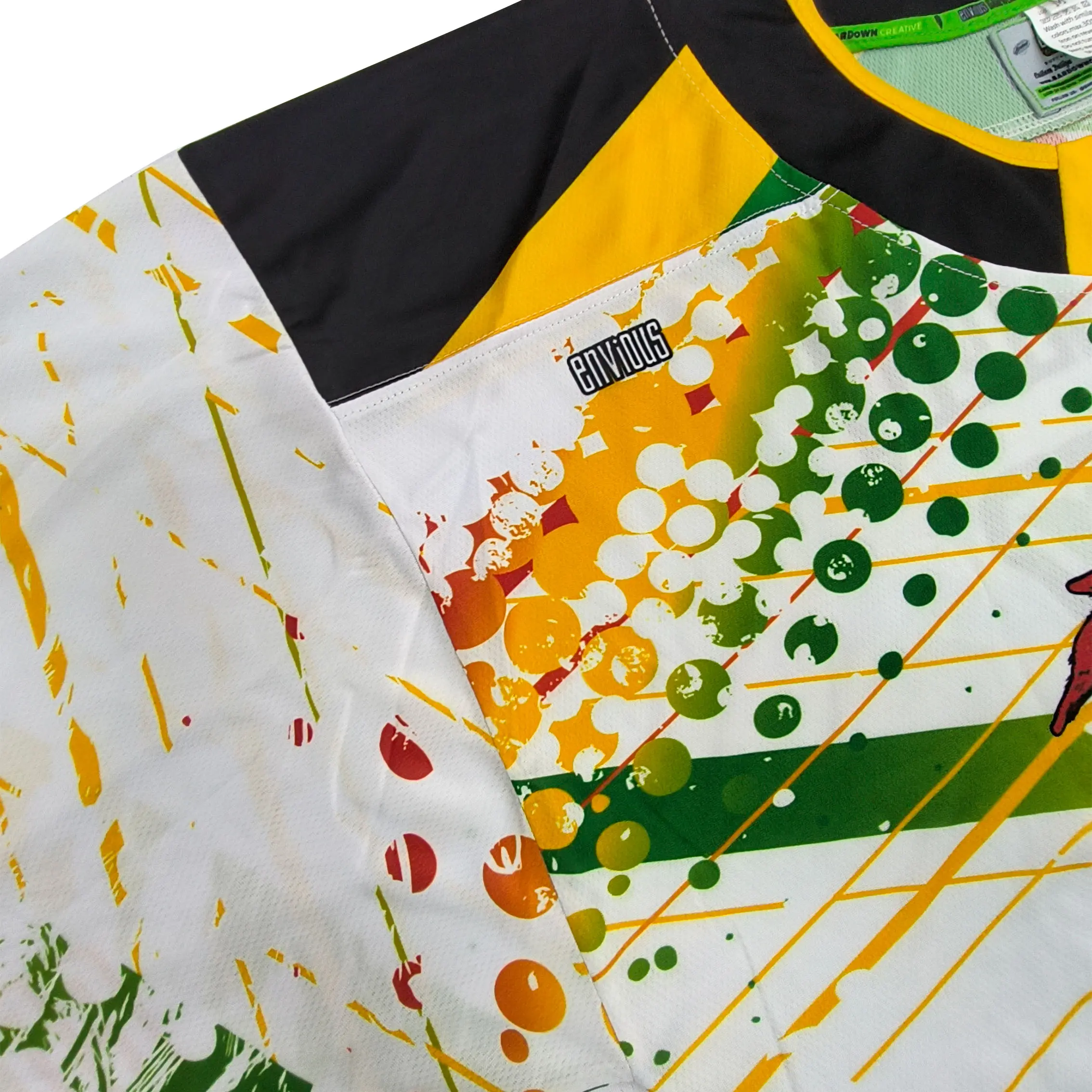Custom Full Print Lion Graphic Long Sleeve Sports Jersey