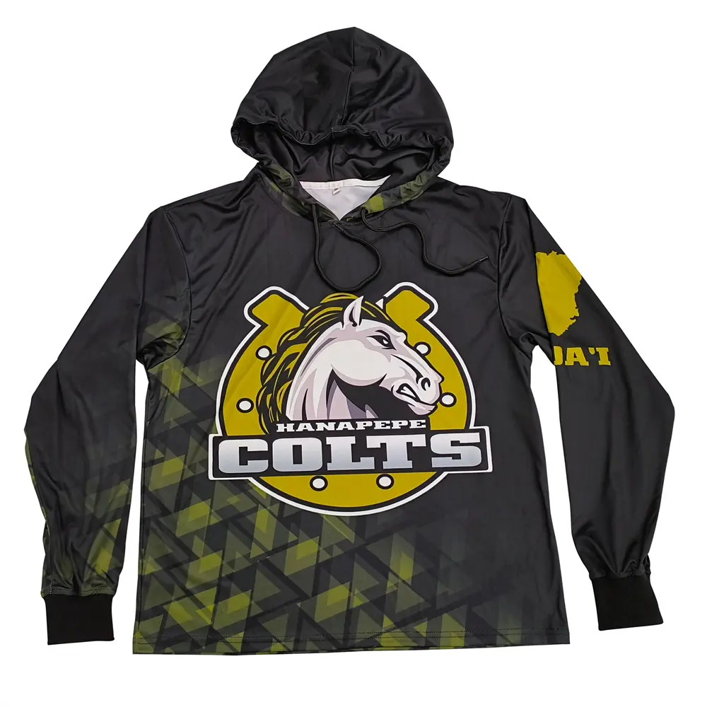 Custom Graphic Polyester Hoodie – Breathable, Durable, Sublimation Print