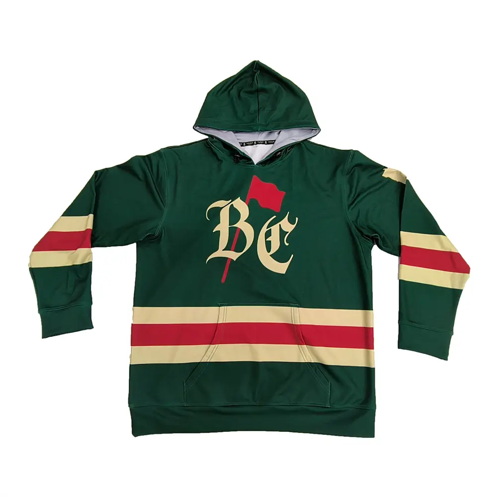 Custom Sublimation Retro Hoodie – Vintage Style, All-Polyester Performance