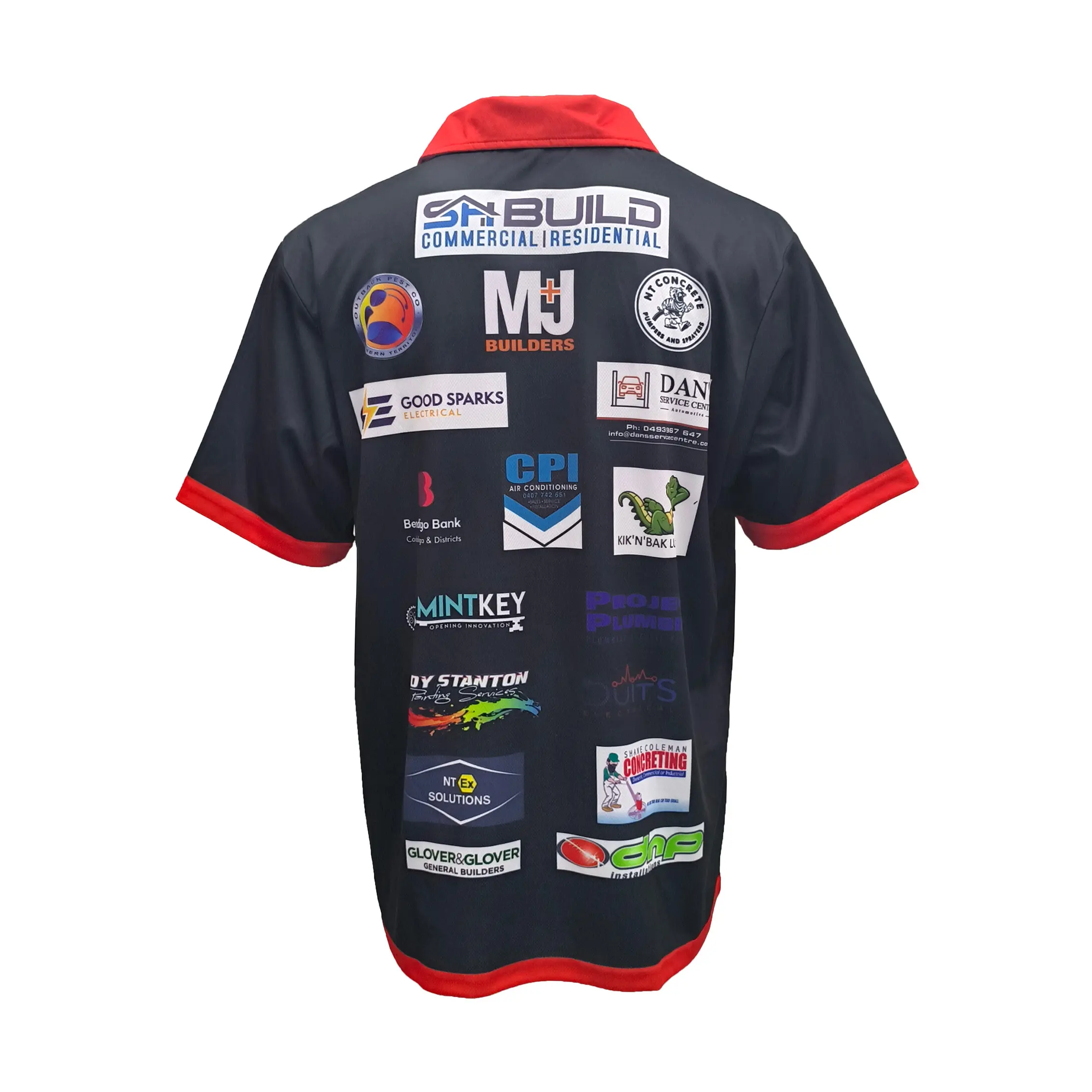 Wholesale Polo Shirts Customized Racing Polo Stand Neck