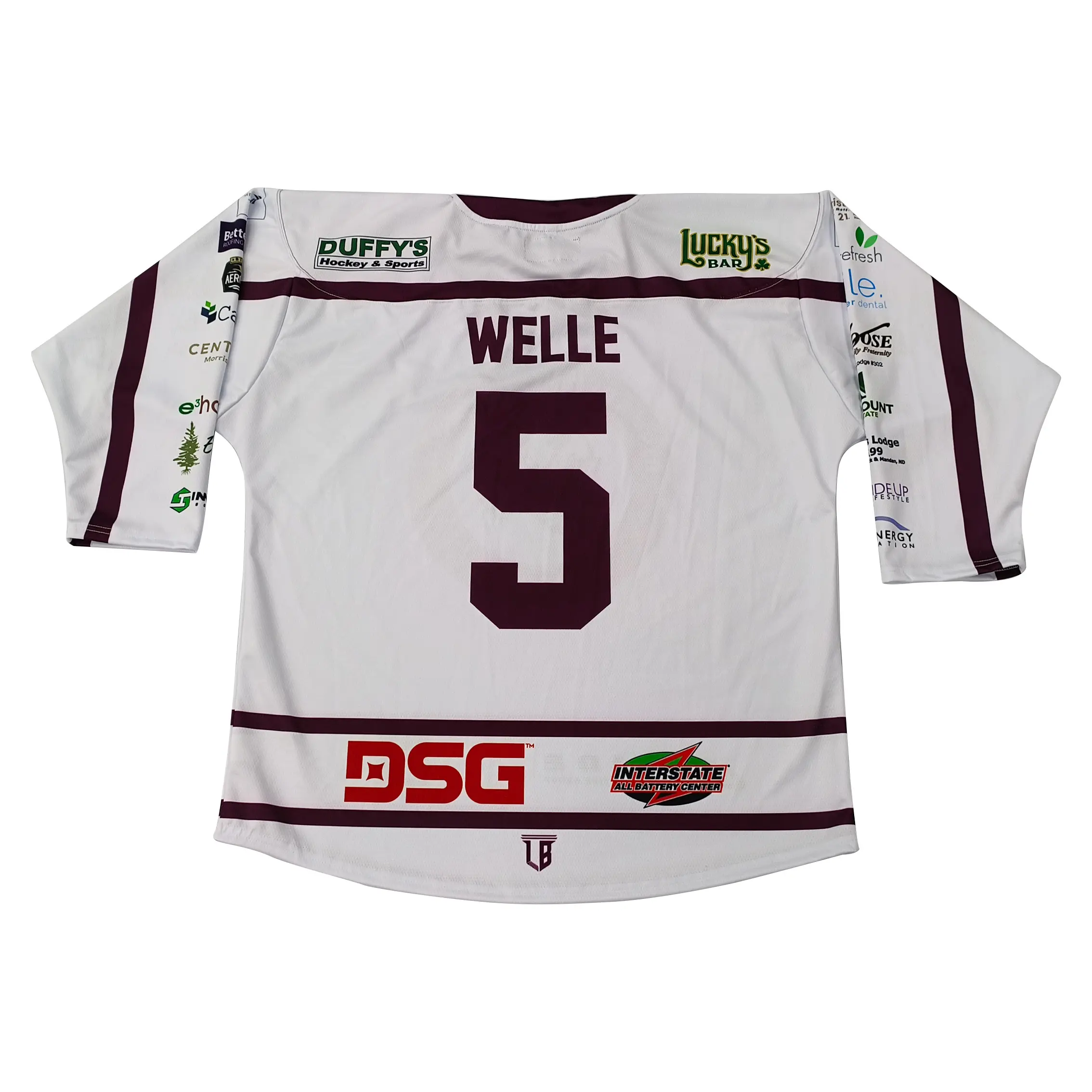 Custom Ice hockey Jerseys-Breathable and Durable Custom Devil Logo Ice Hockey Jerseys