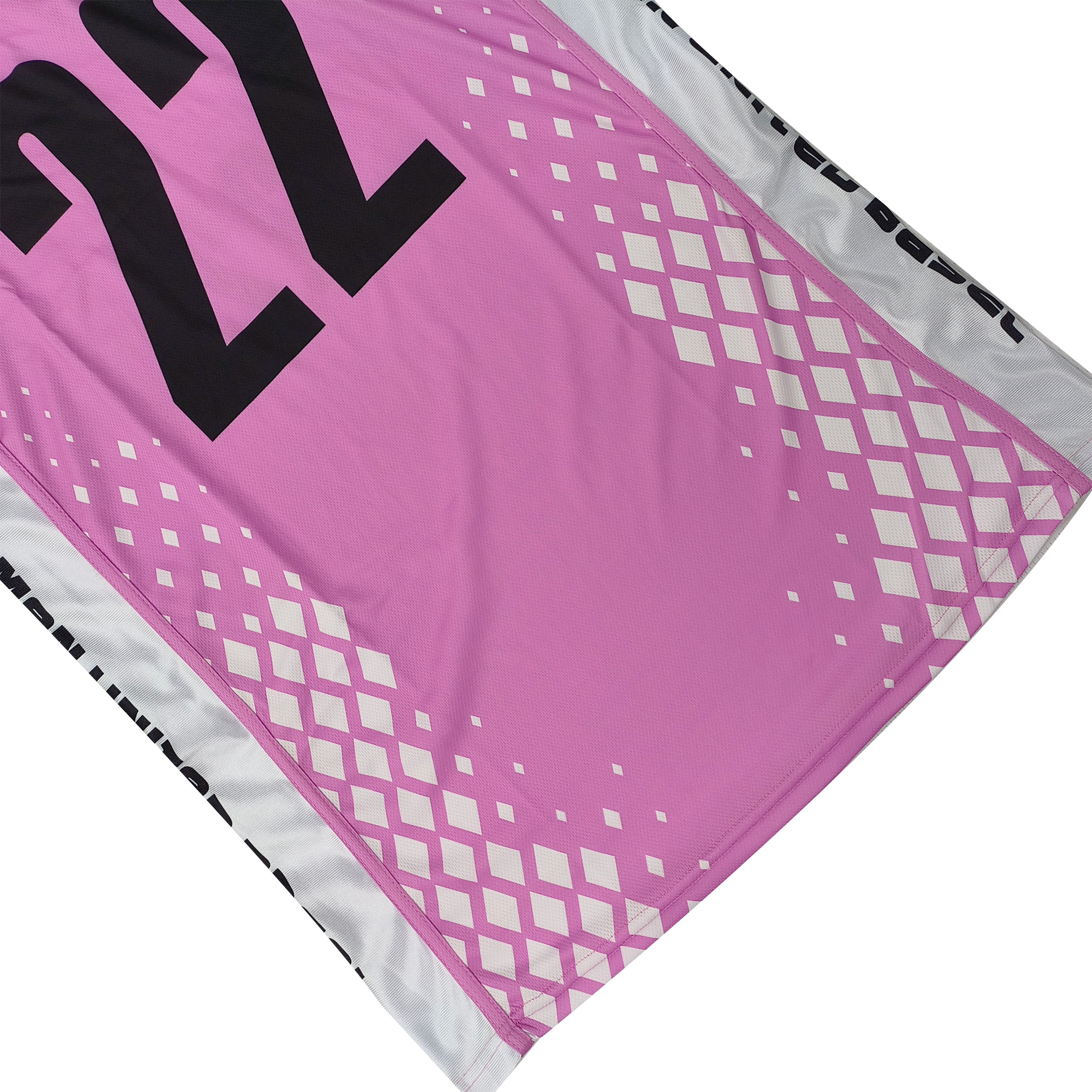 Geometric Gradient Pattern Detail