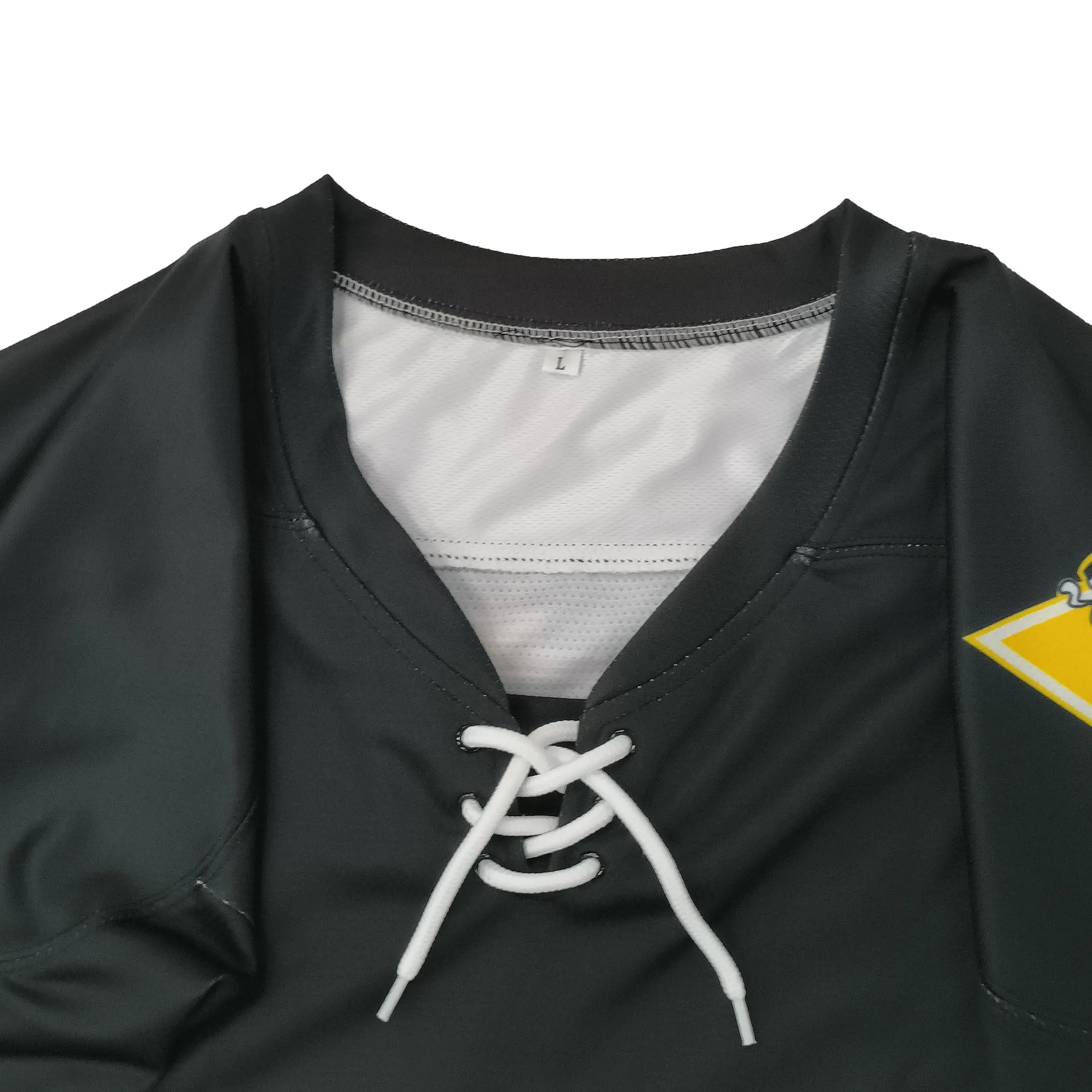 Custom Classic 100% Polyester Sublimation Plus Size Ice Hockey Jerseys