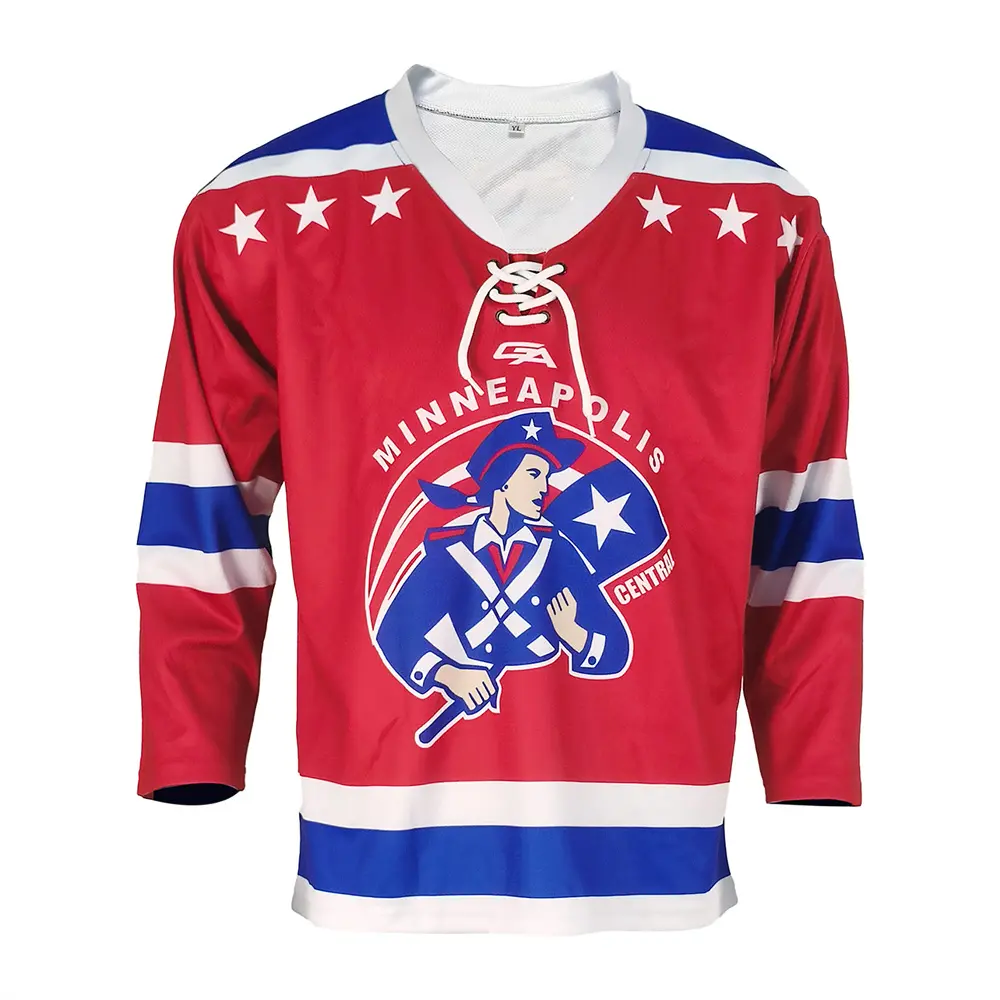 OEM Custom Made Sublimated Ice Hockey Uniform & Jersey