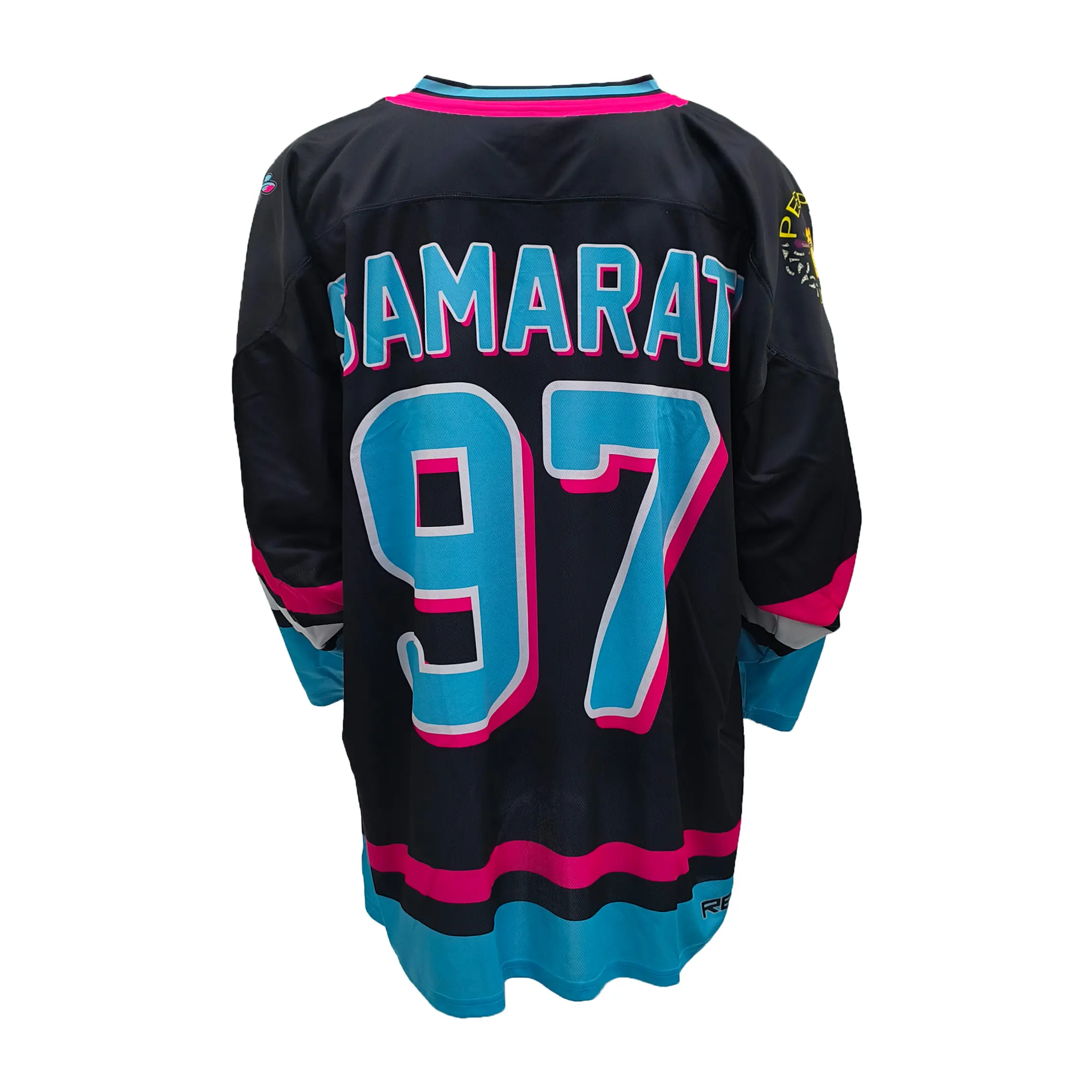 Custom Wholesale Sublimattion Hot New Design 100% Polyester Quicky Try Ice Hockey Jerseys