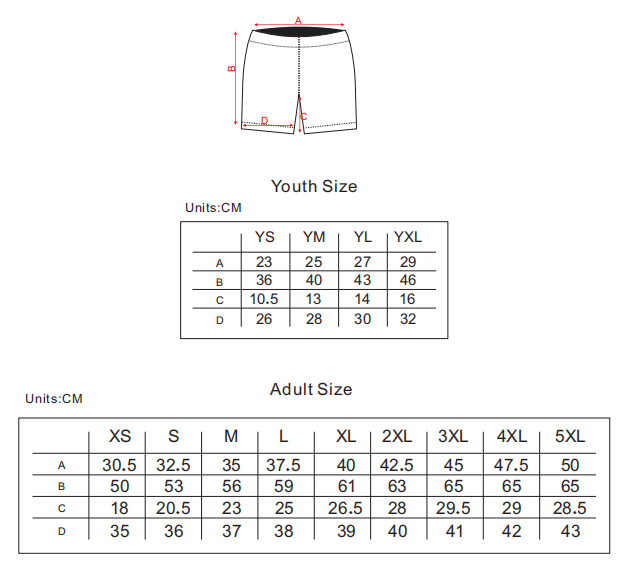 Size Chart Guide