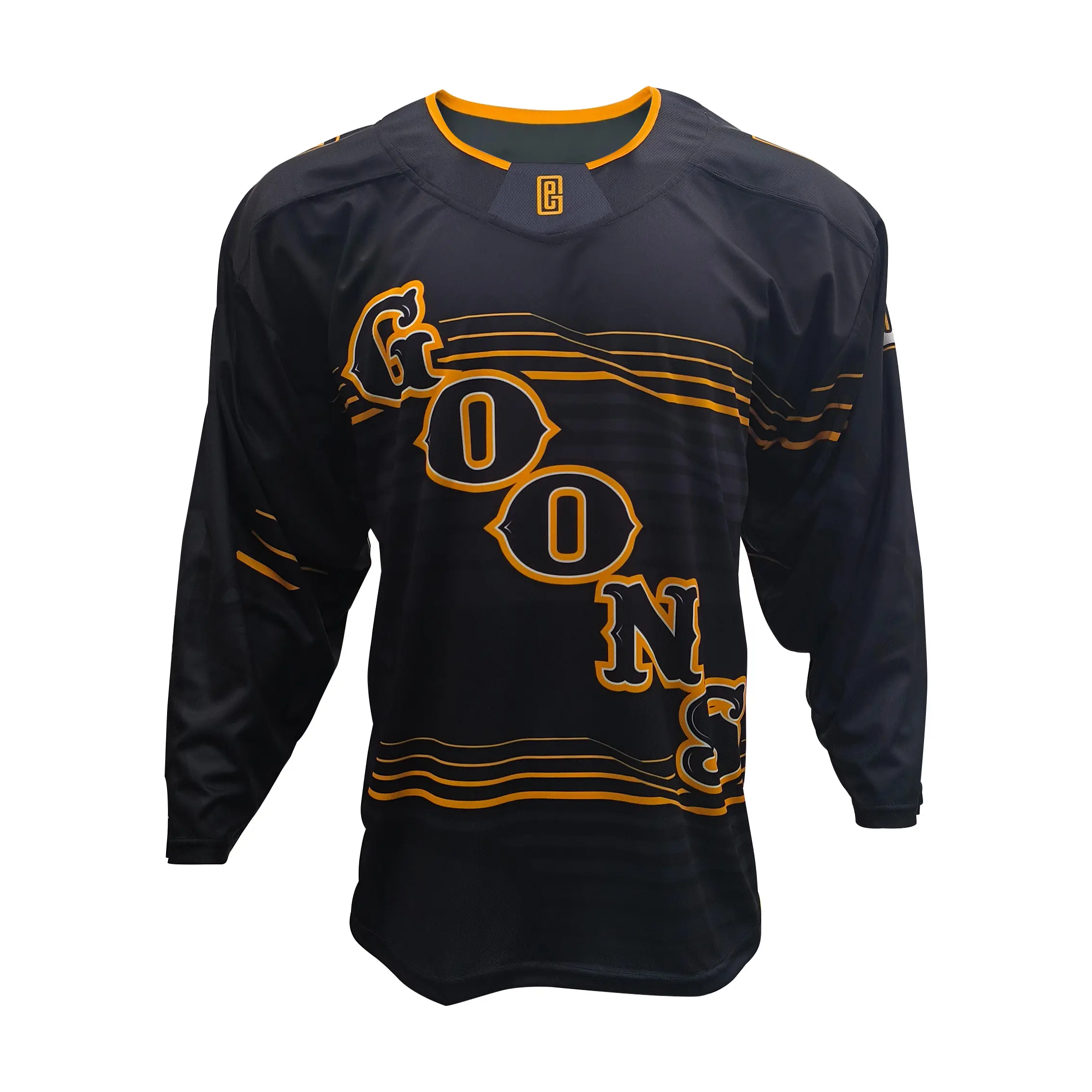 ODM Full Sublimation Printing 100% Polyester Ice Hockey Jersey Round Neck Ice Hockey Jerseys Manufacturers, Supplier