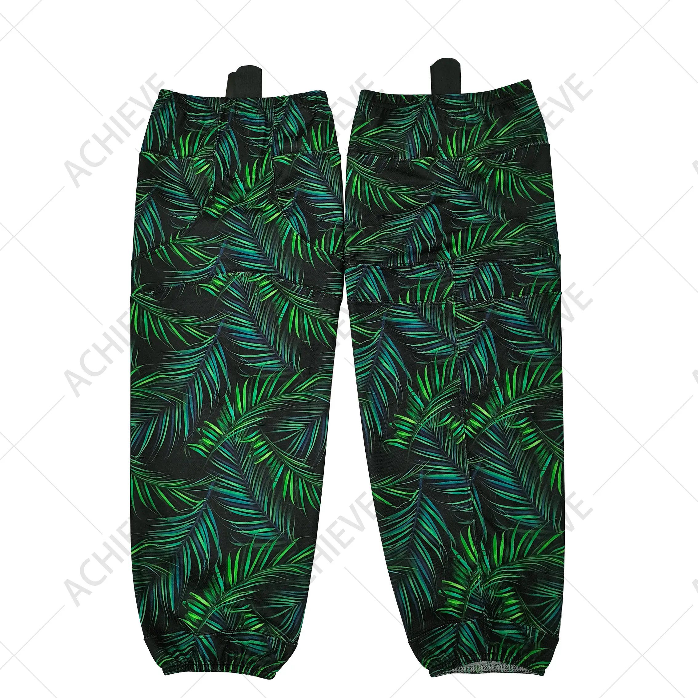Custom Sublimated Ice Hockey Socks – Tropical Palm Team Design