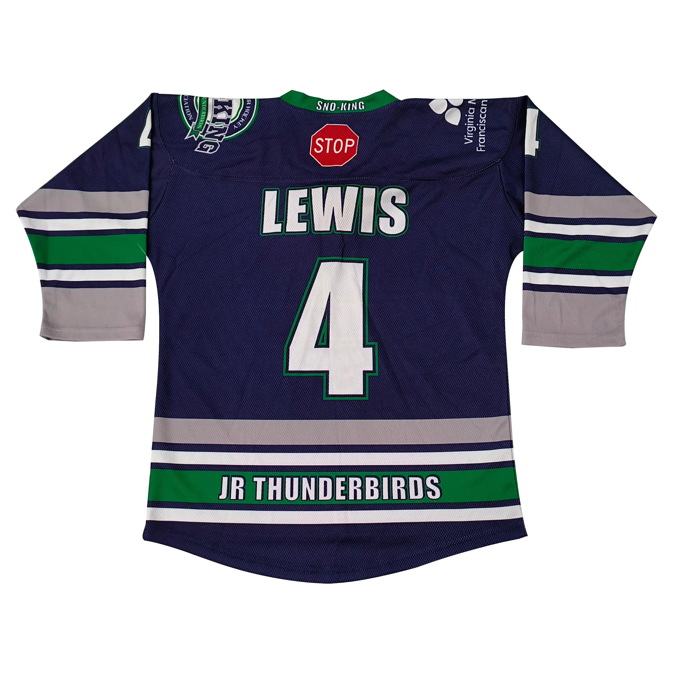 High-Quality Best Price Quick Dry OEM Professional Polyester Customized Embroidery Ice Hockey Jersey Supplier, Factory