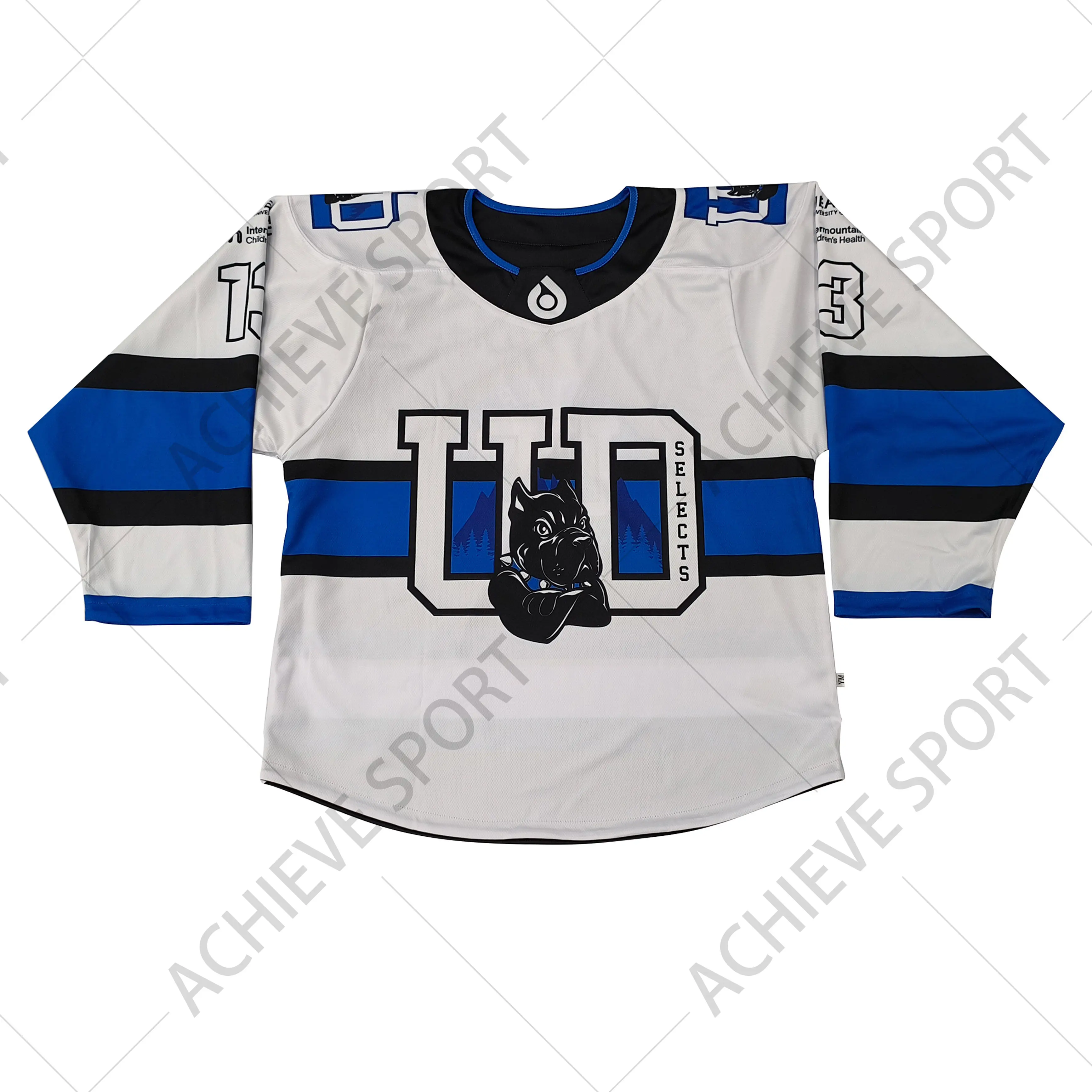 Custom UD Design Full Sublimation Reversible Ice Hockey Jersey Custom Ice Hockey Uniform