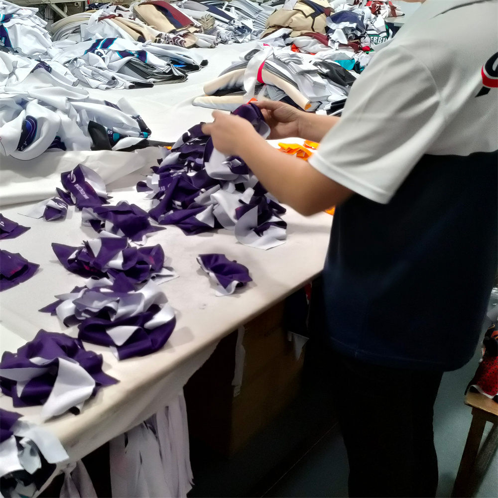 Step 5 Clearing Pieces - Cleaning and sorting cut fabric pieces