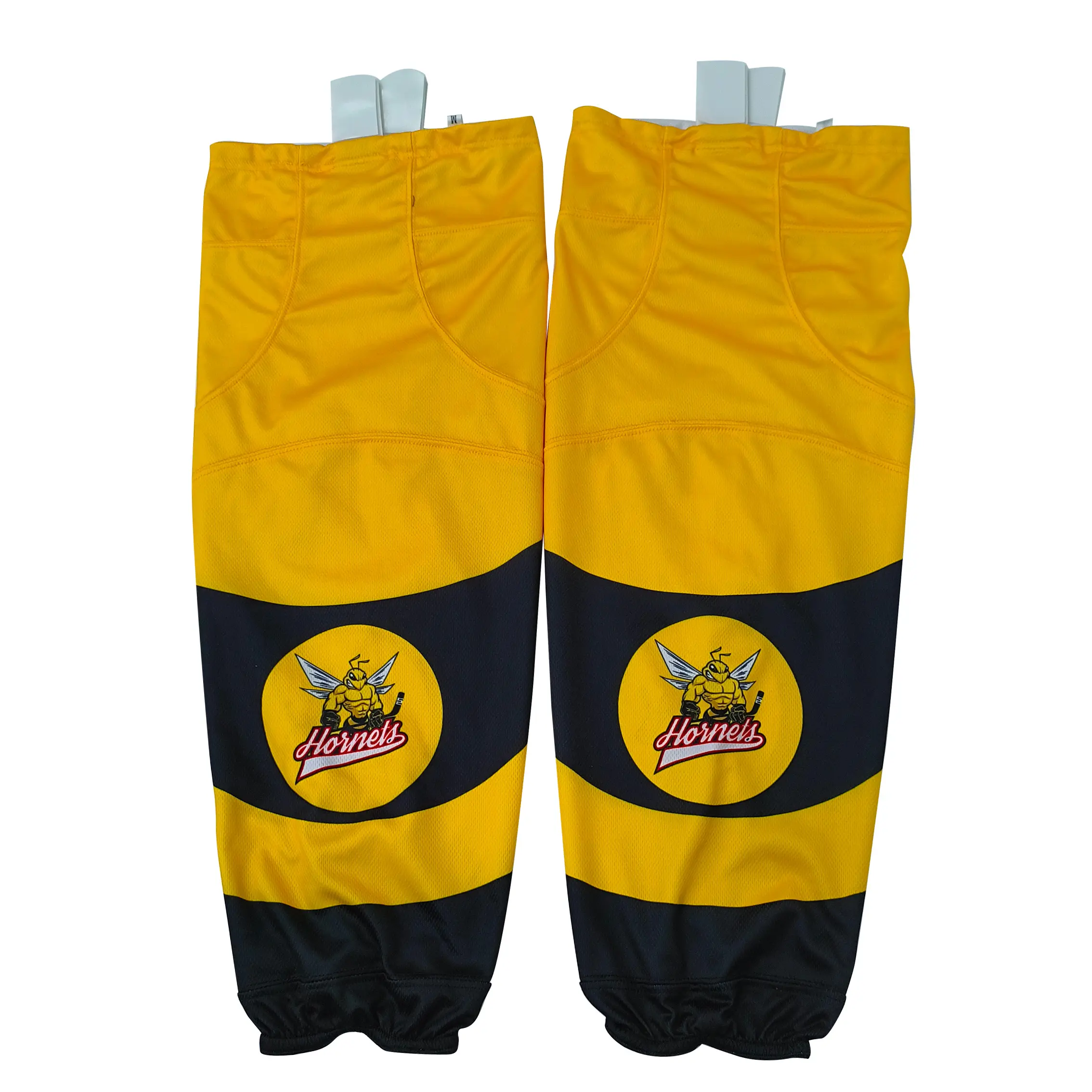 High-Quality Customization Reversible Hockey Socks Heat Transfer Printing 100% Polyester Ice Hockey Kits Supplier, Factories