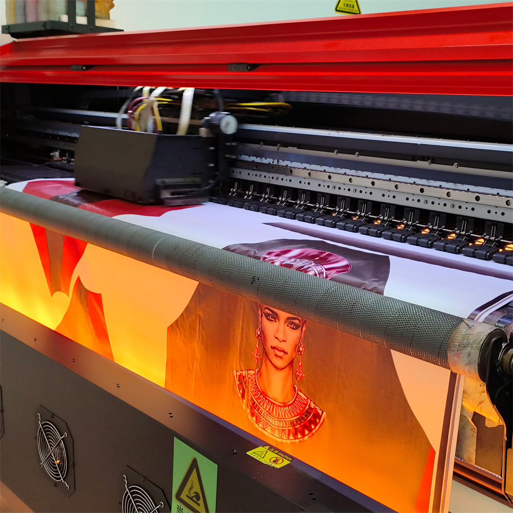 Sublimation printing machine 2 at Achieve Sportswear