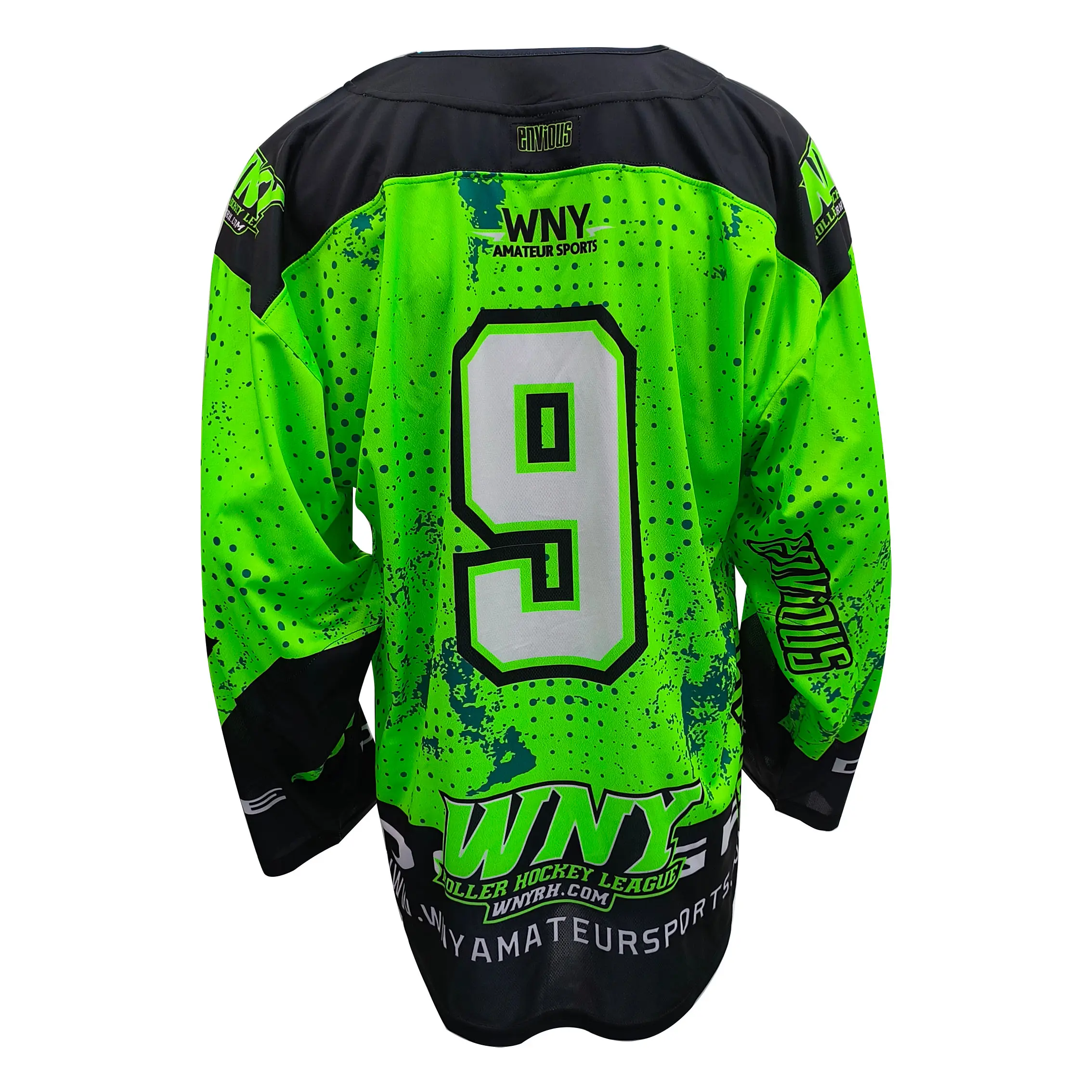 Wholesale Sublimattion Custom Hot Design Breathable 100% Polyester Ice Hockey Jerseys