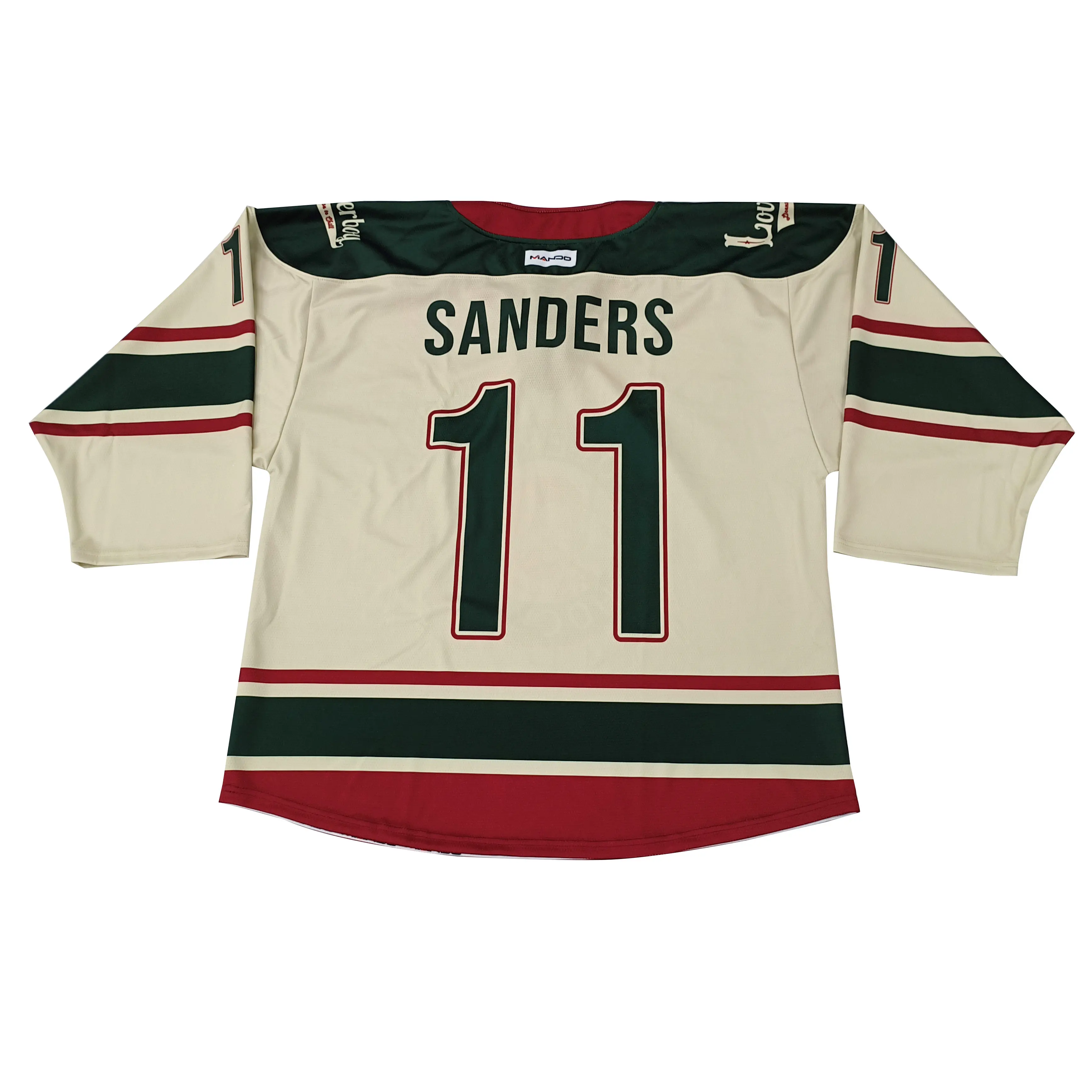 Custom Lace Neck Hockey Jersey Sublimation Printing Logo Team Player Ice Hockey Jerseys