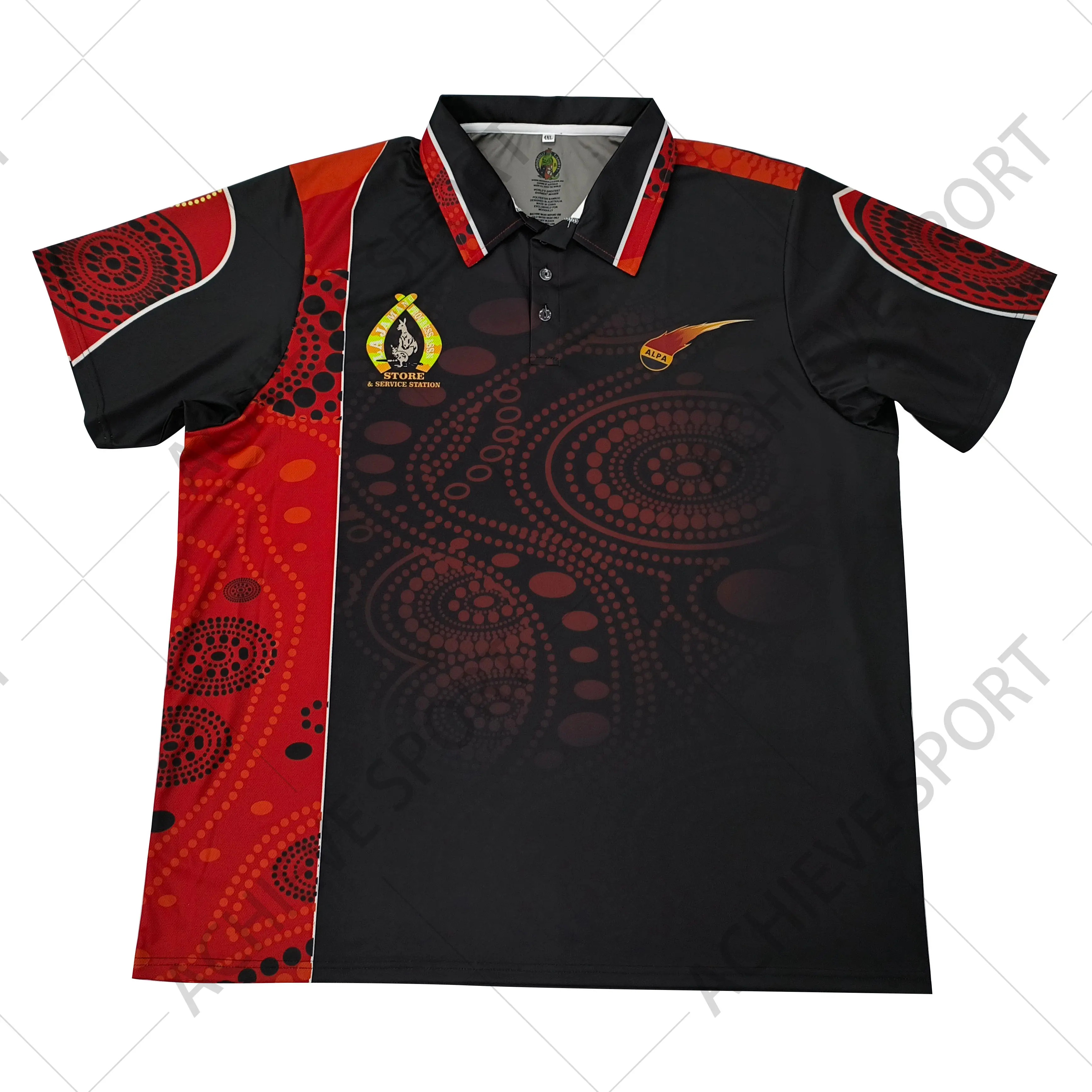 OEM Full Sublimation Printing Mens Polo T Shirt Custom Design and Logo Dry Fit Bamboo Charcoal Fiber Breathable Polo Shirts-1 Supplier, Suppliers