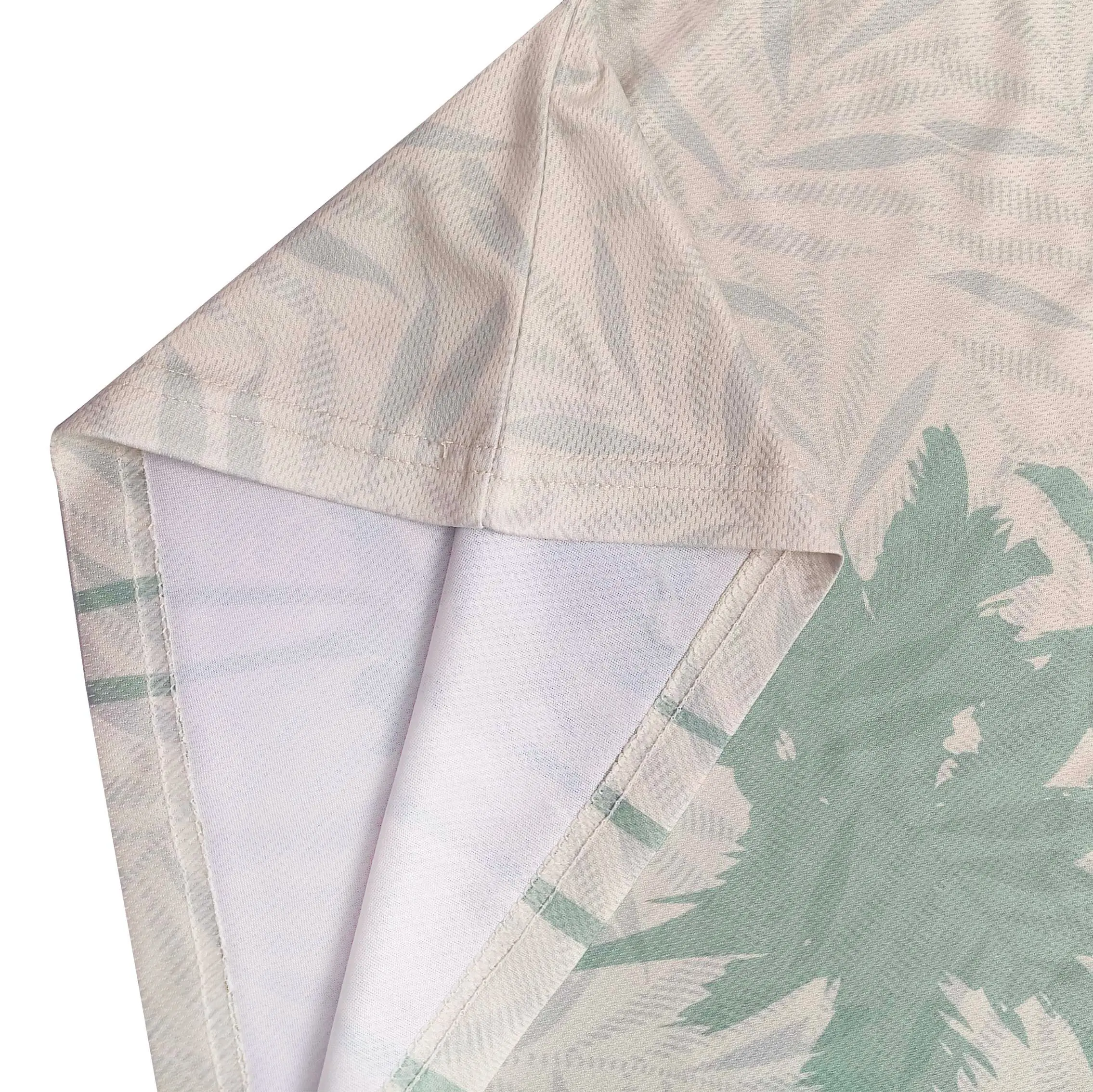 Custom Sublimated Basketball Vest – Tropical Gym Training Tank Top with Palm Design