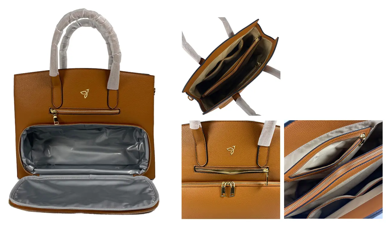 Thoughtful Details Leather Lunch Box