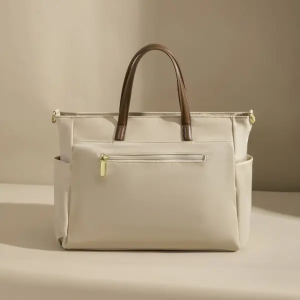 China Modern Slim Leather Laptop Briefcase with Crossbody Carrying System Large Capacity Manufacturer, Supplier