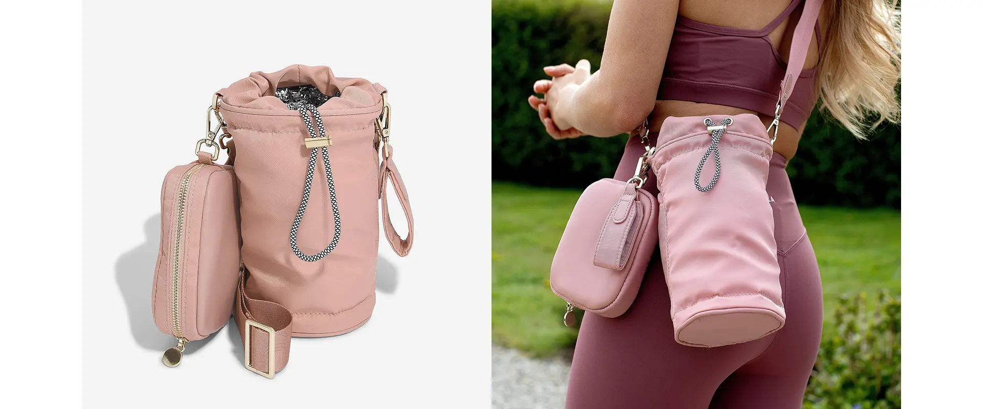 Recycled Nylon Bottle Bag Storage Details