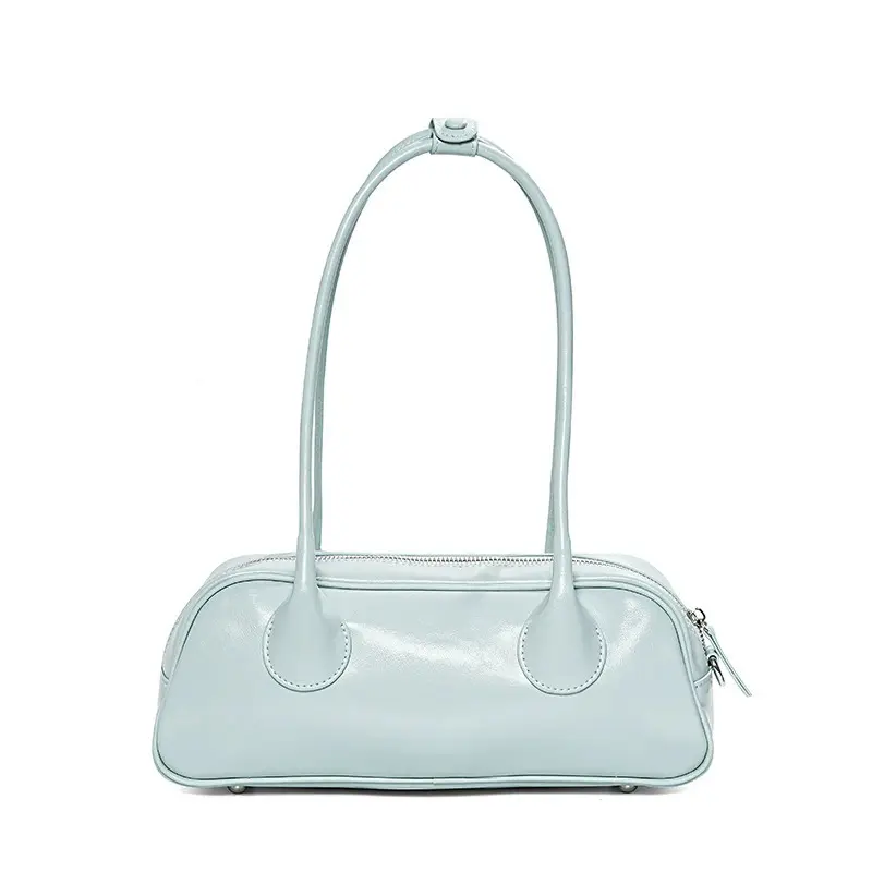 China Genuine Leather Bowling Shoulder Bag Handbag Bag Manufacturers, Factory