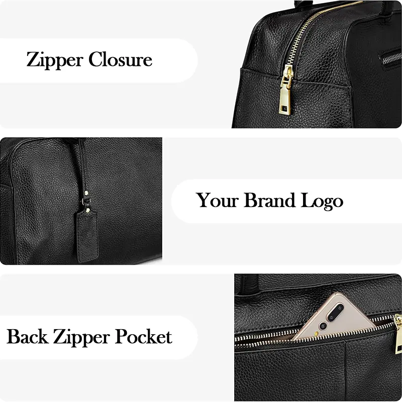 China Women's Small Handbag Cowhide Leather Baguette Bag Factory, Factories