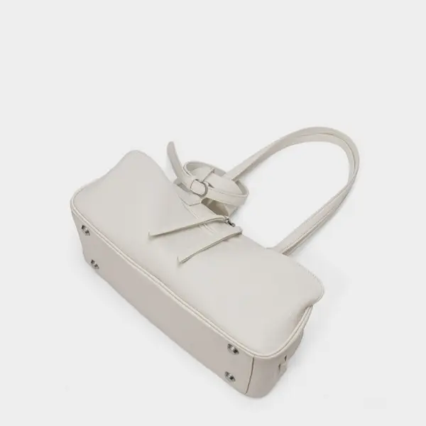 China Hot Sale Custom logo Ackmie Women's Luxury Fashion Genuine Leather Durable Zipper  Waterproof Polyester Lining Handbag Manufacturer, Factory