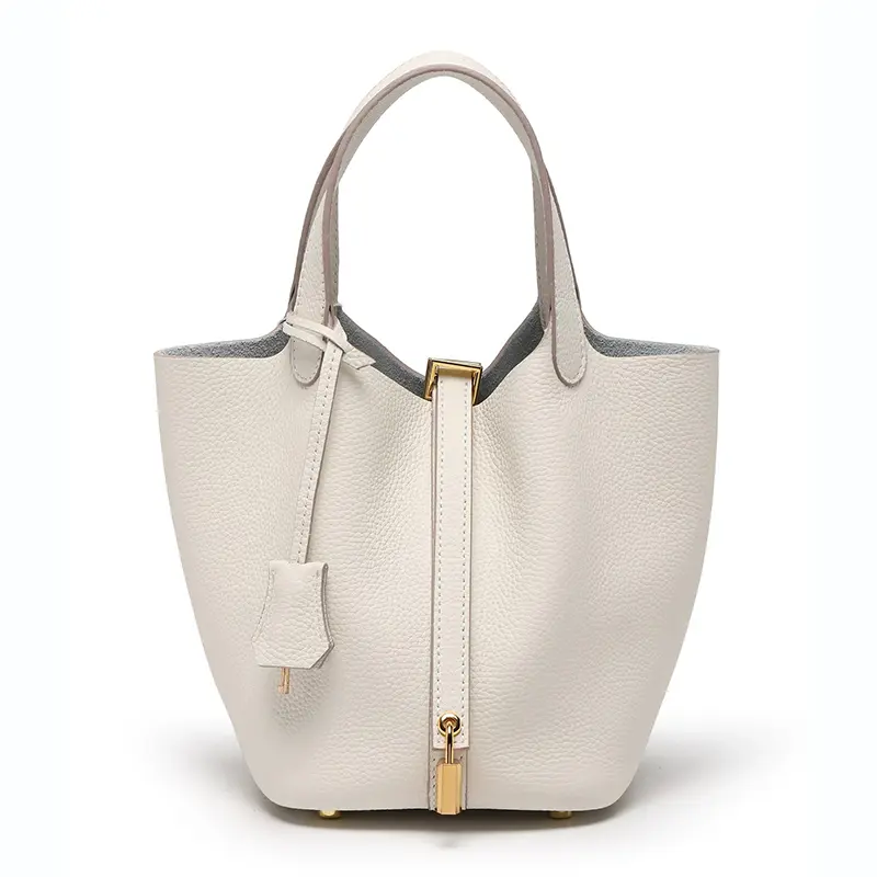 China Leather Basket Bag Bucket Bag High-end Handbag Manufacturer, Supplier