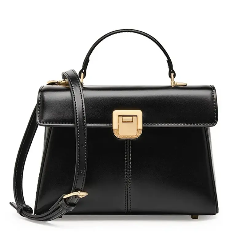 China Women's Genuine Leather Purse Crossbody Bag Handbag Factories, Supplier