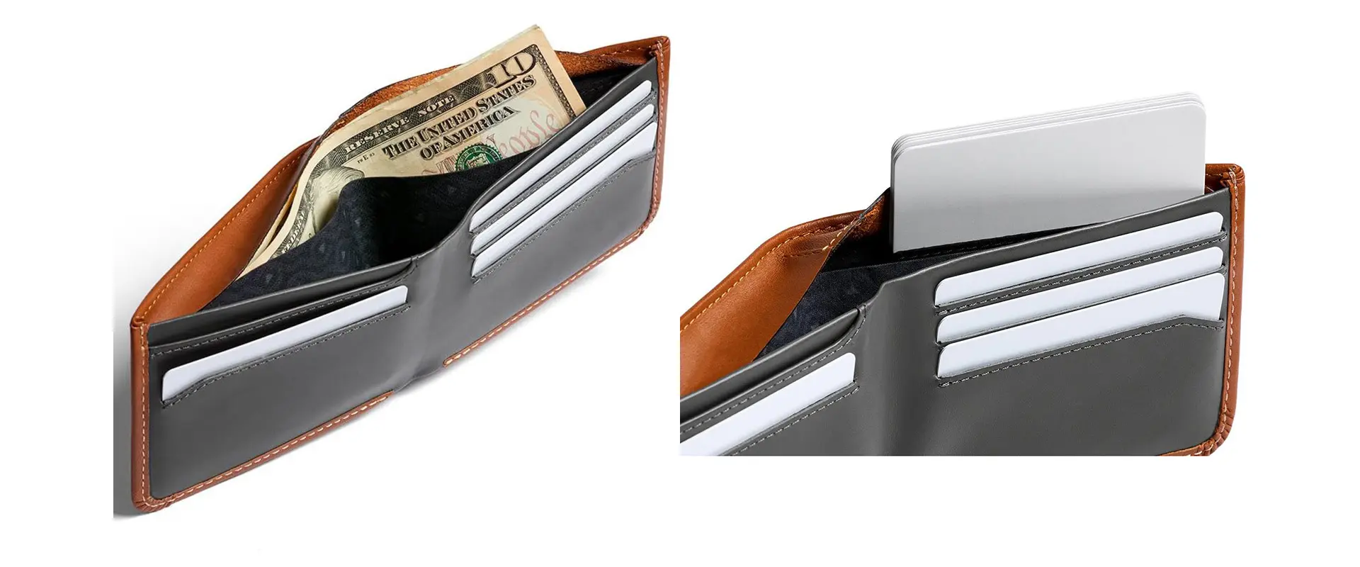 Classic Billfold Wallet - Interior Slot Details