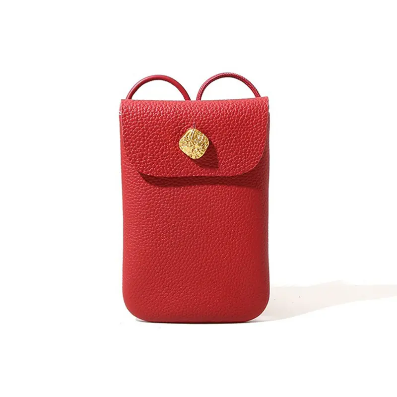 Wholesale Cowhide Phone Bag Women's Shoulder Bag Crossbody Small Bag Manufacturer, Supplier
