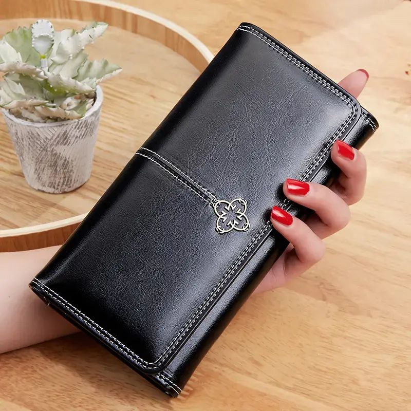 China PU Leather Women's Wallet Women's Leather Clutch Bag Factories, Supplier