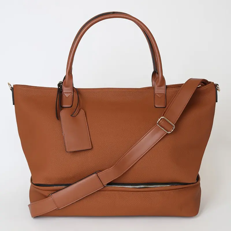 Wholesale Weekend Traveler Cognac Tote Bag Manufacturer, Suppliers