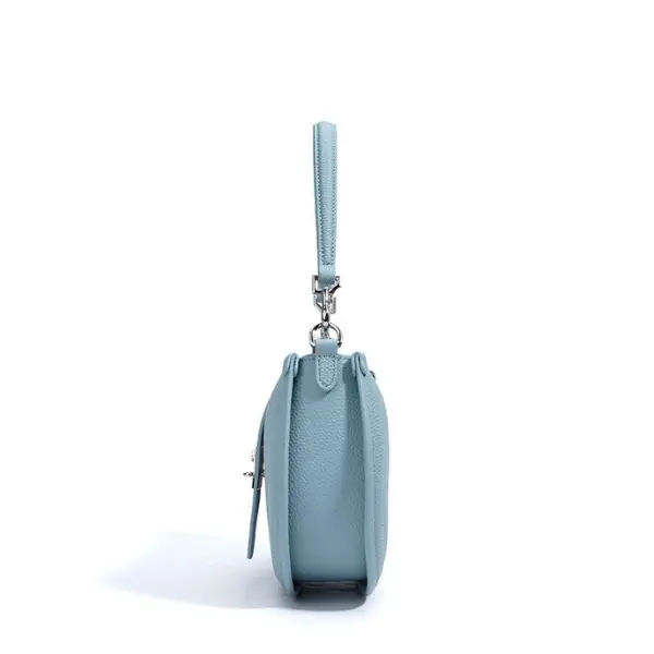 Wholesale Hot Sale Women's Designed Custom Zipper Closure Waterproof Genuine Leather Polyester Shoulder Strap Suppliers, Supplier