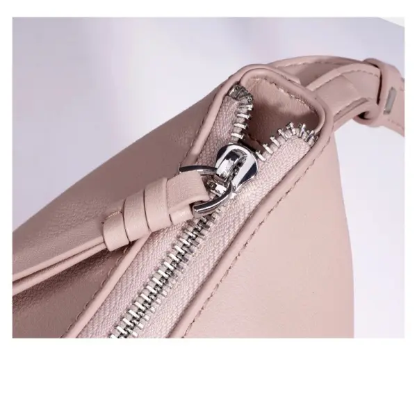 China Women's Genuine Leather Luxury Fashion Designer Zipper Closure Waterproof Polyester Casual Large Capacity Shoulder Strap Handbag Manufacturers, Suppliers