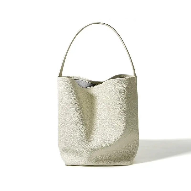 China Soft Cow Bucket Bag Commuter Shoulder Tote Bag Manufacturer, Supplier